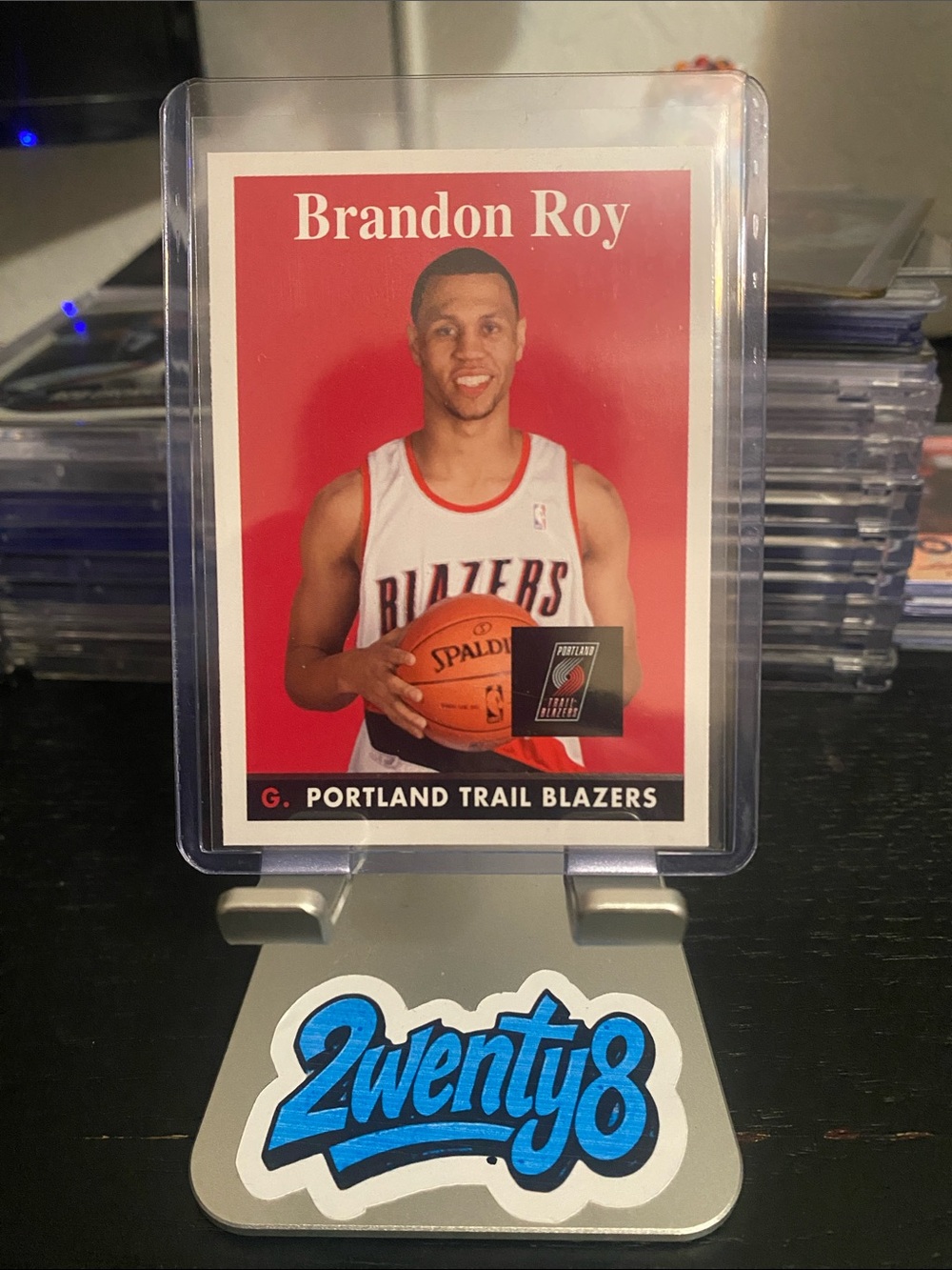 2007-08 Fleer 1961-62 Retro Insert #R64 Brandon Roy